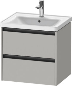 MEUBLE KETHO 2 SOUS LAVABO A 2 TIROIRS 584x455