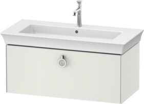 MEUBLE WHITE TULIPE SOUS LAVABO A 1 TIROIR 984x458