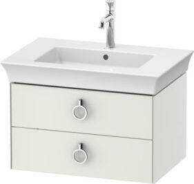MEUBLE WHITE TULIPE SOUS LAVABO A 2 TIROIRS 684x458