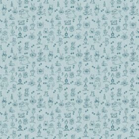 LUPO ALBERTO: MCKENZIE PATTERN BLUE TINT