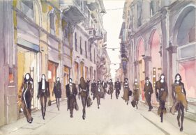 MARCO FONTANA: VIA DELLA SPIGA TRIP