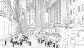MARCO FONTANA: WALL STREET CROWDED 1