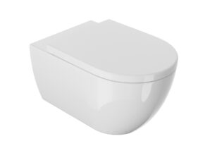 CUVETTE SUSPENDU ARC RIMLESS 540 AVEC ABATTANT AMORTISSABLE