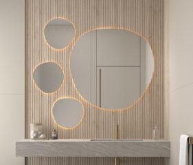 MIROIR STELVIO AVEC LED 750x730