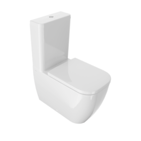 CUVETTE A POSER QUARC AVEC RESERVOIR ET ABATTANT AMORTISSABLE