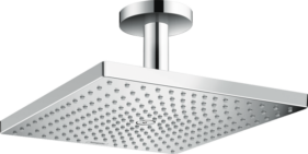 DOUCHETTE DE TETE RAINDANCE AVEC BRAS PLAFOND 1 JET 300X300 ECOSMART