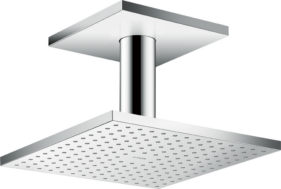 DOUCHETTE DE TETE SHOWERSOLUTIONS 1 JET  AVEC RACCODEMENT AU PLAFOND 250x250