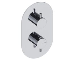 MITIGEUR DOUCHE LOOP K ENCASTRABLE THERMOSTATIQUE AVEC ROBINET D'ARRET ET INVERSEUR